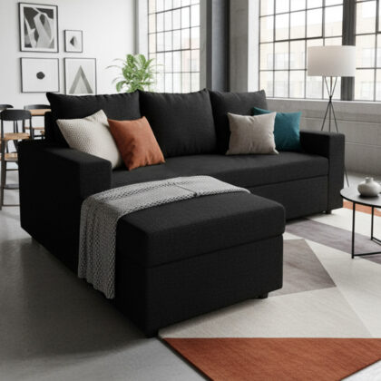 ESQUINERO FEDER CHENILLE PREMIUM 210x160x90 Placa en L asiento de sofa entero