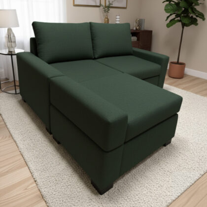 ESQUINERO FEDER PANA PREMIUM 160x160x90 Camastro movible
 con apoya brazo brazo