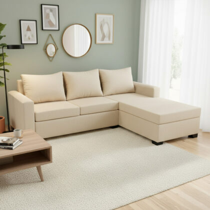 ESQUINERO FEDER PANA PREMIUM 210x160x90 Placa en L asientos de sofa divididos