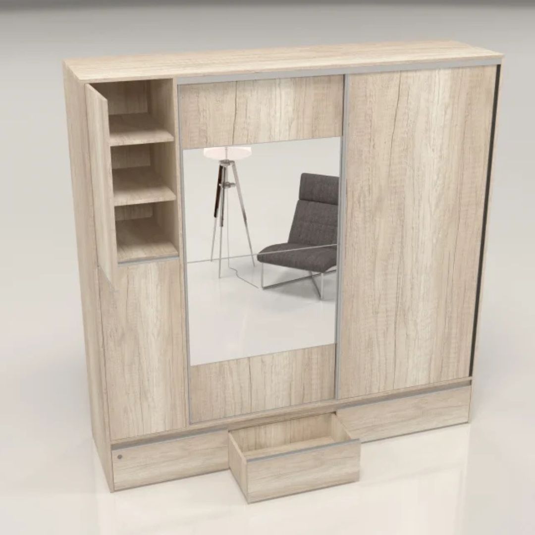 PLACARD RAGAZZO 220 |PUERTA CORREDIZA 1 espejo